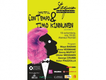 Cvartetul ConTempo si acordeonistul Tino Kinnunen, in concert la Ateneul Roman
