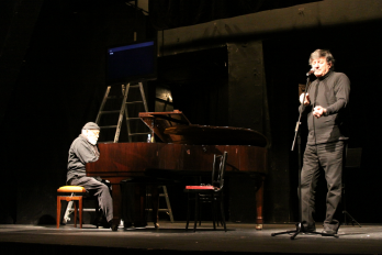 Dialoguri si fantezii in jazz - Ion Caramitru si Johnny Raducanu