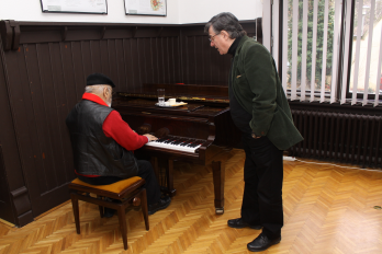 Dialoguri si fantezii in jazz - Ion Caramitru si Johnny Raducanu