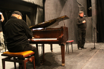 Dialoguri si fantezii in jazz - Ion Caramitru si Johnny Raducanu