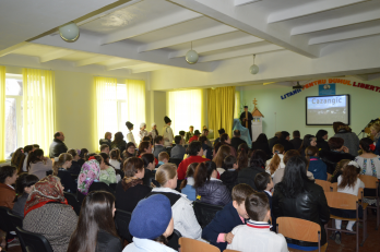 Suita de manifestari culturale organizate de ICR Chisinau in comuna Dumbravita, raionul Sangerei