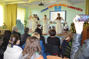 Suita de manifestari culturale organizate de ICR Chisinau in comuna Dumbravita, raionul Sangerei