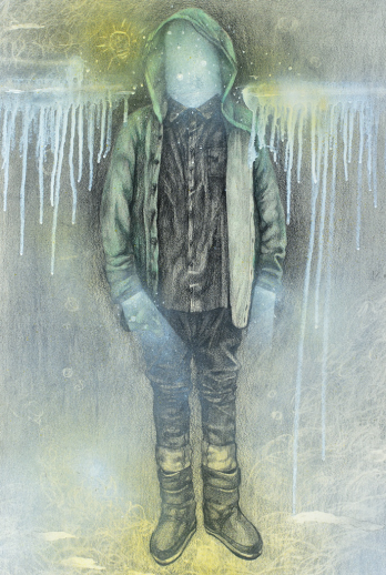 Stancescu Valeriu Lucian - Dressing light with my green hoode - mixta