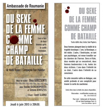 Du sexe de la femme comme champ de bataille