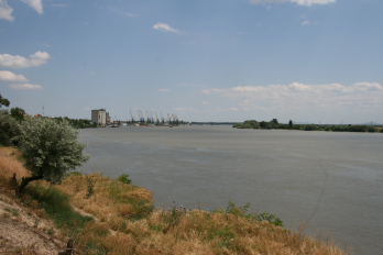 Dunarea la Ismail (sudul Basarabiei  Bugeac, regiunea Odesa, Ucraina)