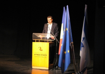 ES Edward Iosiper, Ambasadorul Romaniei in Israel