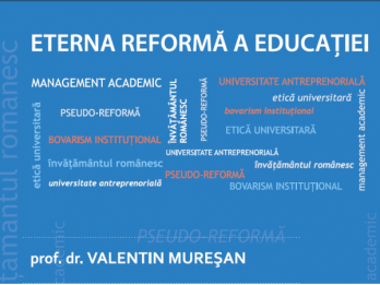 Eterna reforma a educatiei - conferinta sustinuta de Valentin Muresan la ICR 