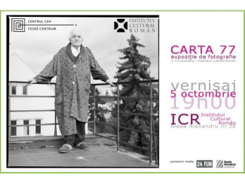 Expozitia CARTA 77 - proiect documentar dedicat disidentilor din fosta Cehoslovacie