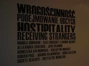Expozitia "Hospiatlity receiving strangers"