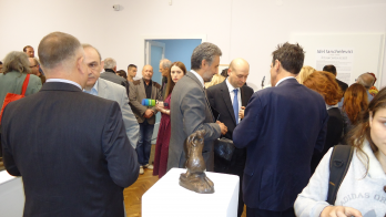 Expozitia "Idel Ianchelevici - intoarcerea acasa" la Chisinau