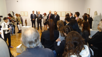 Expozitia "Idel Ianchelevici - intoarcerea acasa" la Chisinau