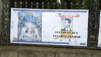 Expozitia "Lucian Blaga - Poemele luminii" la Galeria la Rond