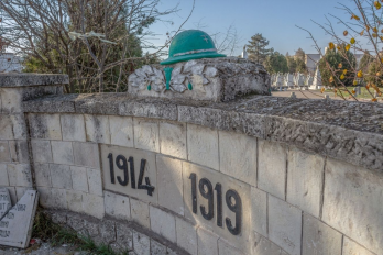 Friedhof fur die gefallenen Soldaten des Ersten Weltkrieges in Constanta, in der Dobrudscha