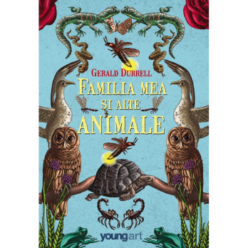 Mircea Pop - ilustratii pentru versiunea in limba romana a cartii Familia mea si alte animale