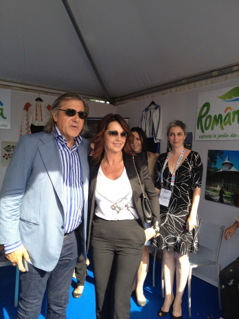 Ilie Nastase si Nadia Comaneci