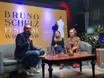 Spotkanie autorskie we Wroclawiu na Festiwalu Brunona Schulza