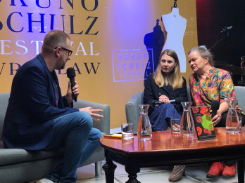 Spotkanie autorskie we Wroclawiu na Festiwalu Brunona Schulza