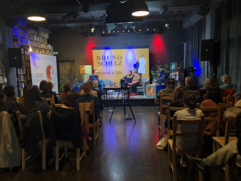Spotkanie autorskie we Wroclawiu na Festiwalu Brunona Schulza