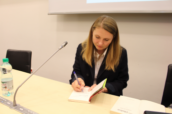 Spotkanie autorskie w lodzi na Wydziale Filologicznym