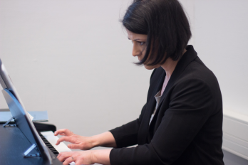 Die Pianistin Beatrice Wehner  Foto Camil Dumitrescu