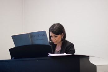 Die Pianistin Beatrice Wehner  Foto Camil Dumitrescu