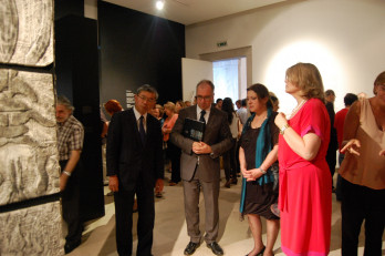 in sala de expozitie