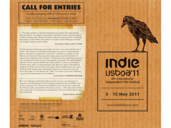 inscrieri la INDIE LISBOA 2011