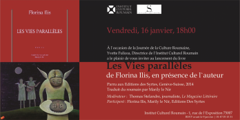 Invitation Florina Ilis