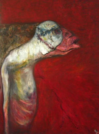 Izomorfism I, acrilic, 80x100cm