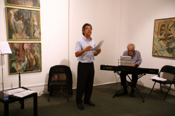 Joao Completo (recitare) si Rui Serodio (clape)