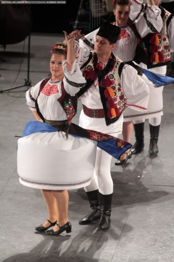 Junii Sibiului in Piata Sao Carlos
