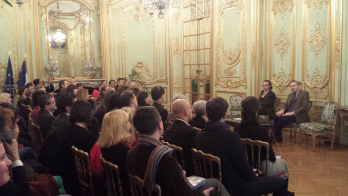 Lansarea cartii "Histoire de ma vie", Salonul de Aur, 241114