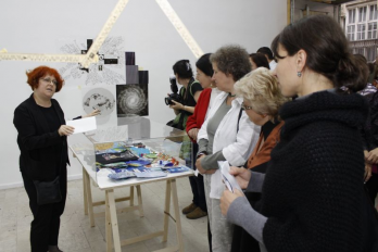 Lia Perjovschi inaugureaza la Budapesta Muzeul cunoasterii