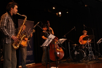 Locomotiva Jazz cu Radu Pieloiu, Csaba Santa, Zoltan Zana si Zsolt Bende