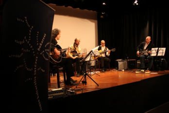 Locomotiva Jazz romano-ungara implineste doi ani - aniversare cu o seara a chitarelor si cu filmul Festivalului de la Garana 