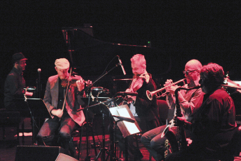Lucian Ban (piano), Albrecht Maurer (violin), Mat Maneri (viola), Ralph Alessi (trumpet) & Tony Malaby (tenor saxophone) 