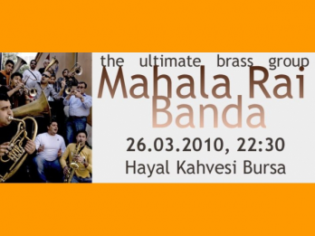 Mahala Rai Banda in premiera in concert in Turcia
