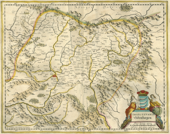 Mercator, Gerardus; Blaeu, Willem Janszoon, Transylvania - Sibenburgen