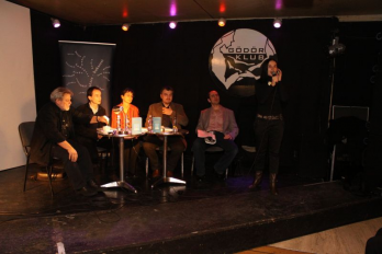 New Wave 20 de ani Dialog literar la Budapesta Lucian Dan Teodorovici-Parti Nagy Lajos