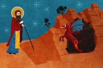 The Life and Miracles of Saint Nicodemus of Tismana Standbild