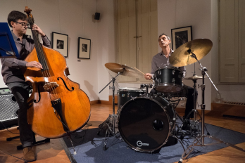 Nicolas Rageau (contrabas), Frederic Sicart (tobe)