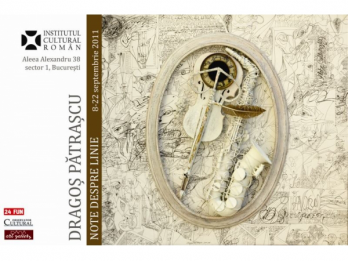 Note despre linie - expozitie Dragos Patrascu la Institutul Cultural Roman