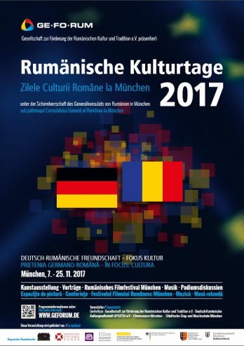 Plakat Rumanische Kulturtage 2017