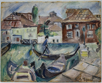 Vasile Popescu - Paesaggio di Venezia