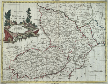 Marco Alvise Pitteri, Giovanni Antonio Rizzi Zannoni - Principati di Moldavia e Vallachia tratti dalla carta dellImpero Ottomano del sig Rizzi Zannoni II