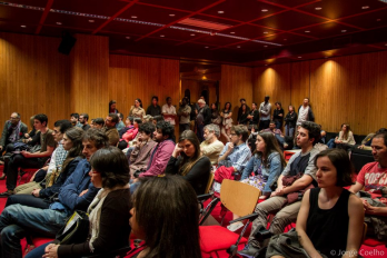 Publicul prezent la eveniment