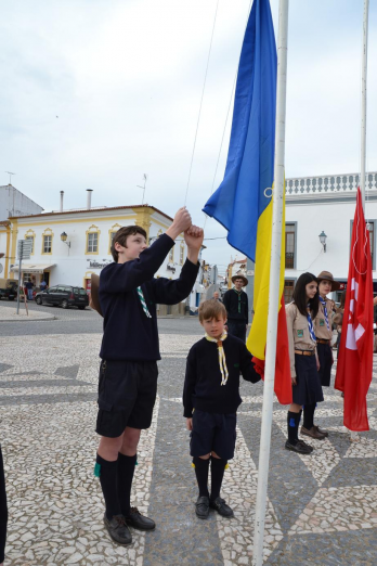Ridicarea drapelelor