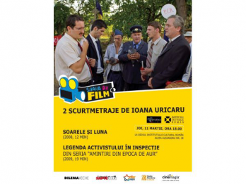 SEARA DE FILM Doua scurtmetraje de Ioana Uricaru