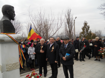 Serie de manifestari prilejuite de implinirea a 97 de ani de la Unirea Basarabiei cu Romania, in comuna Ciripcau, raionul Floresti