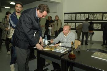 sesiune de autografe Sandu Florea